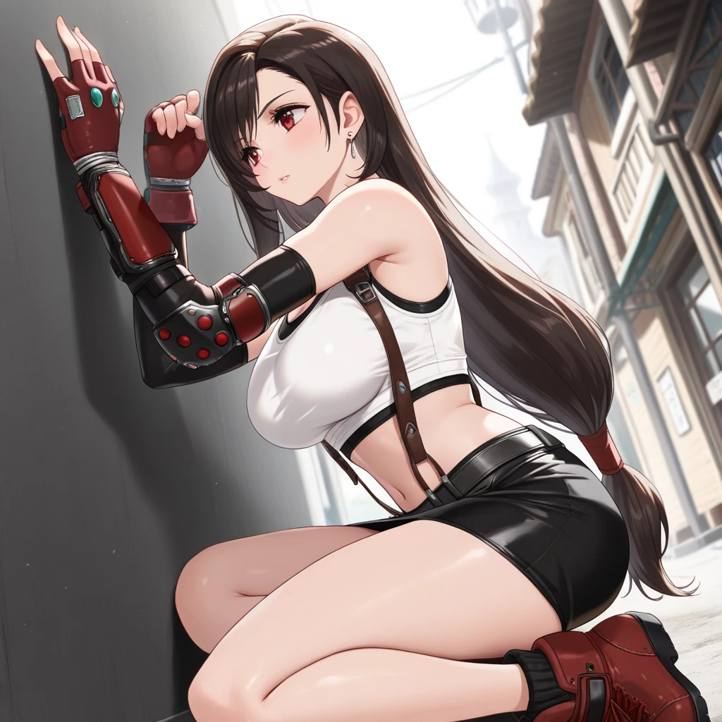 Tifa Lockhart　Guillotine Restraint