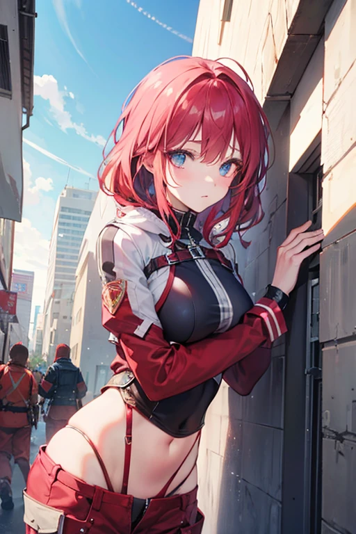 Nino Nakano,Pose sexy,armadura,bosque