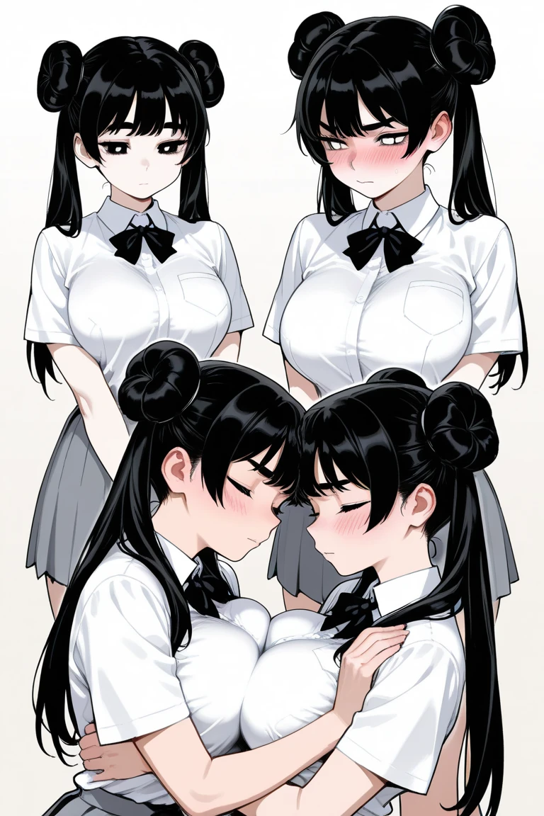 Expressiveh, egirlthot, chibiIcon, , score_9, score_8_up, score_8, (top quality,8k wallpaper),(masterpiece,best quality:1.2), ((source_anime, anime)), 1girl, , , ((black hair, long hair, )), old, mother, milf, teacher , ,, white skin, makeup, , saggy breasts, amused eyes, amused smile, , , wide eyes, jealous, jealousy, very jealous, yandere, caring, teaching , professor, , , black eyebrows, , , , egirlthot, , obsessive, , black mascara, black eyeliner, blue eyes, , , Goth girl, egirlthot, , , big sister, , large eyes, beauty mark, , giggling, laughing, leaning , , athletic , long fingernails,s1z3d1ff_t4lk, taller girl, standing, legs straight, bent forwards, arched back, hands on knees, , [[from below]:0.5], pov, eye contact, chibi, icon, cartoon, big head, wide hips, wide torso, plump, big eyes, big belly, saggy breasts, bursting breasts,