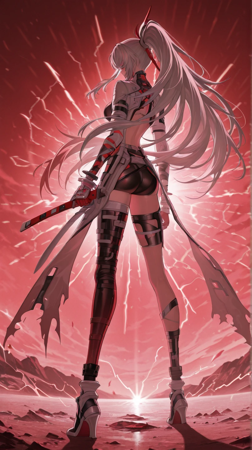 White-haired, girly, red-eyed