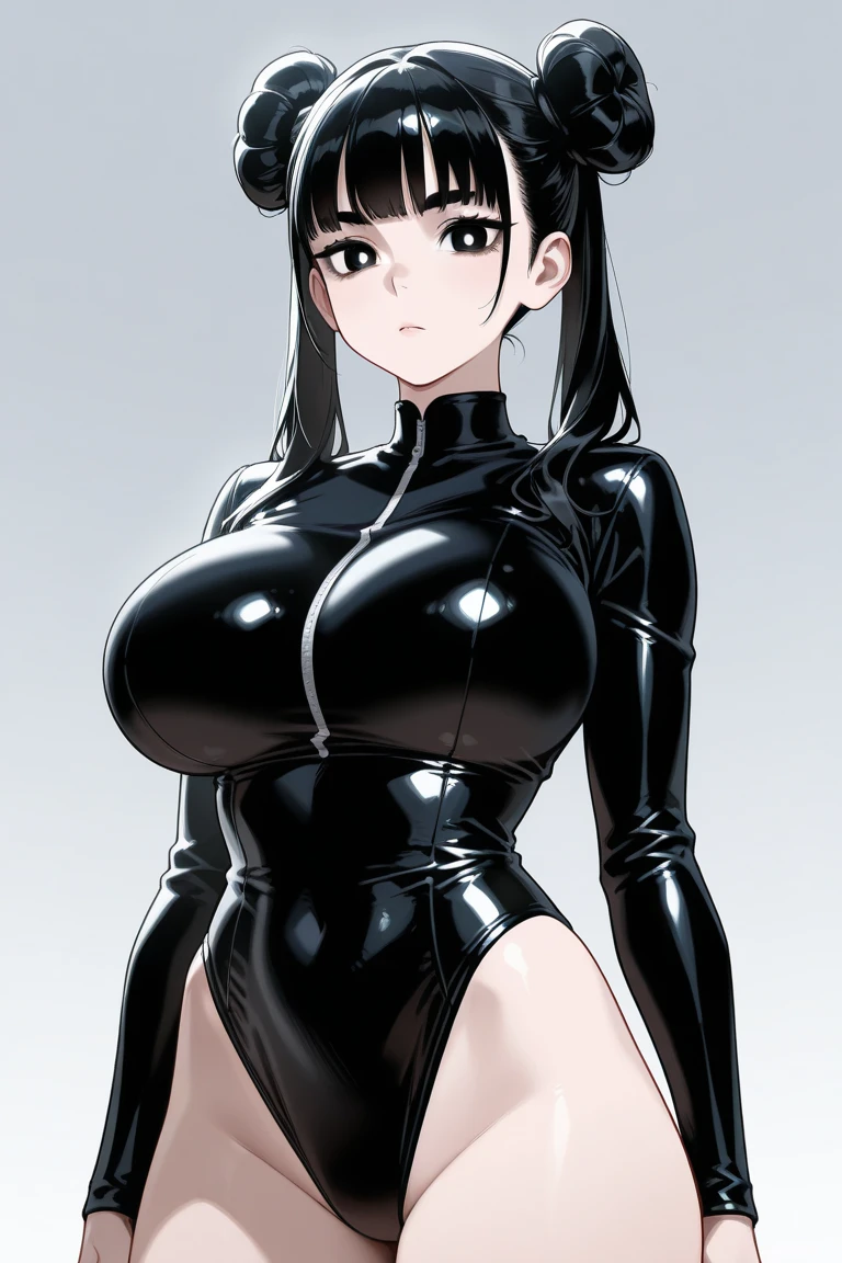 Yukino big breasts Bodysuit