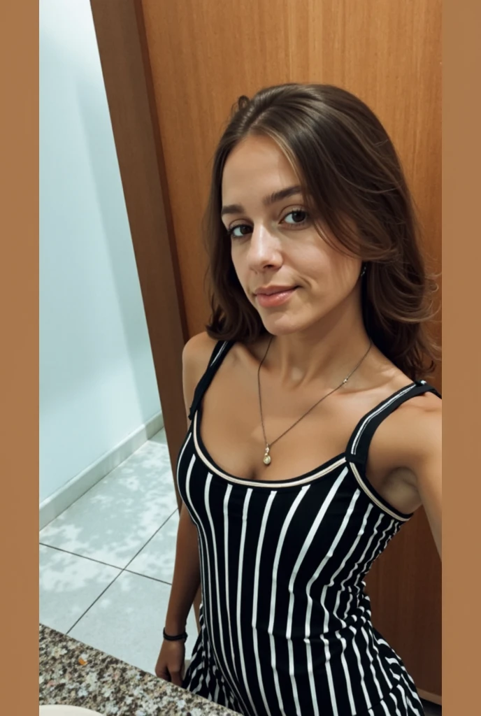 Make her nude, tits