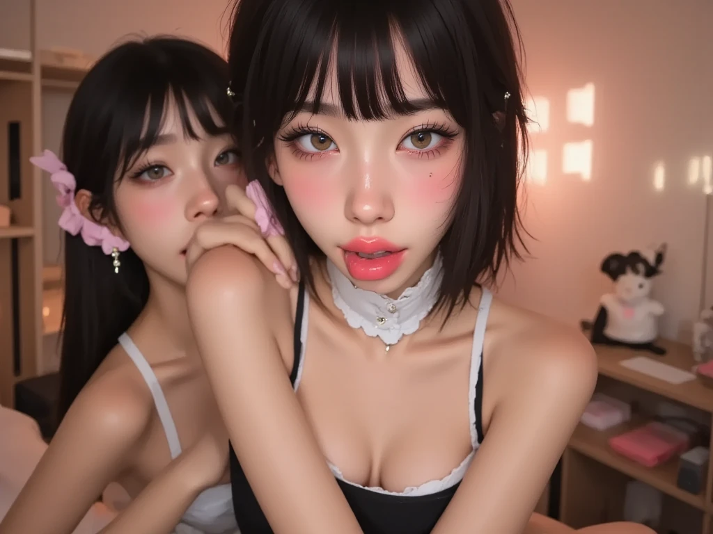 Cute Girl Beautiful girl 3D Avater HD Quality Big Boobs, Nipple, With Bra