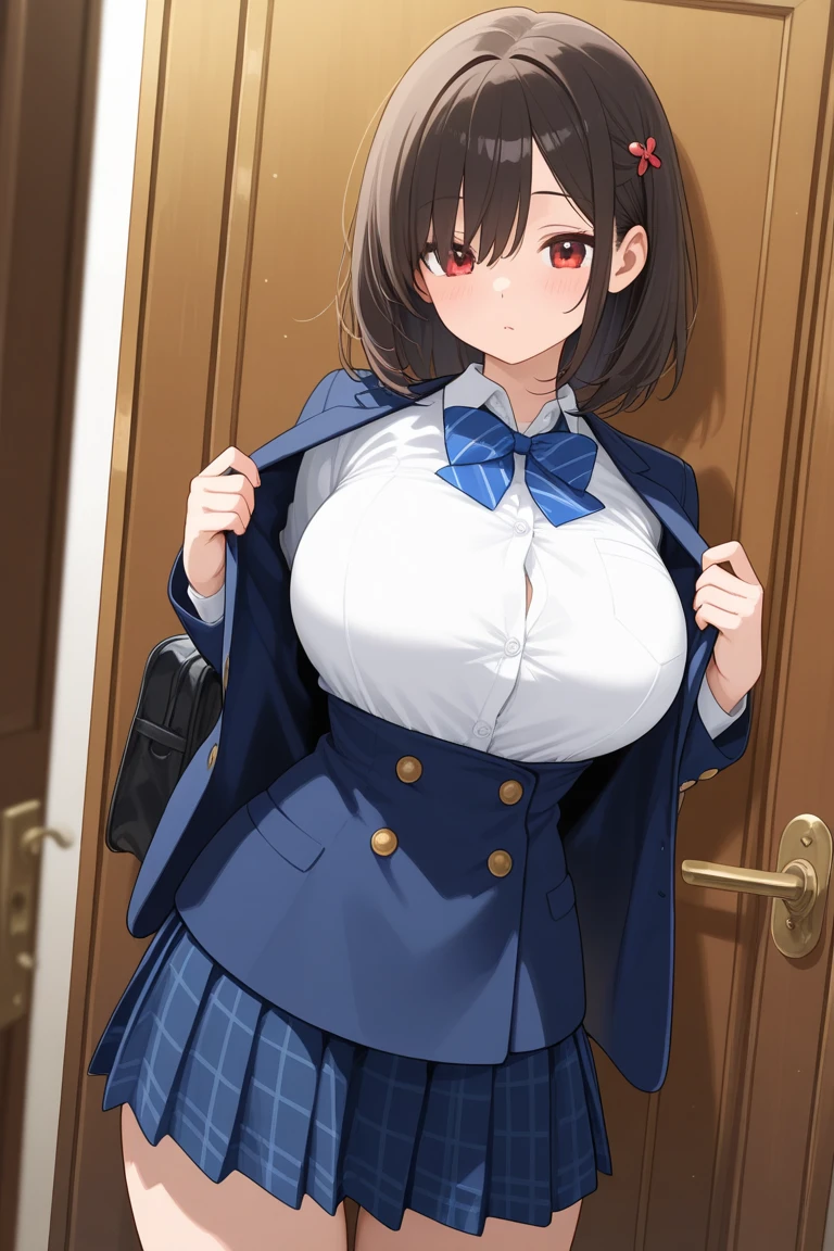 １ girl, , young girl, face, youngce, (short stature, height 120cm), elementary school junior,reasts: 1.8)
