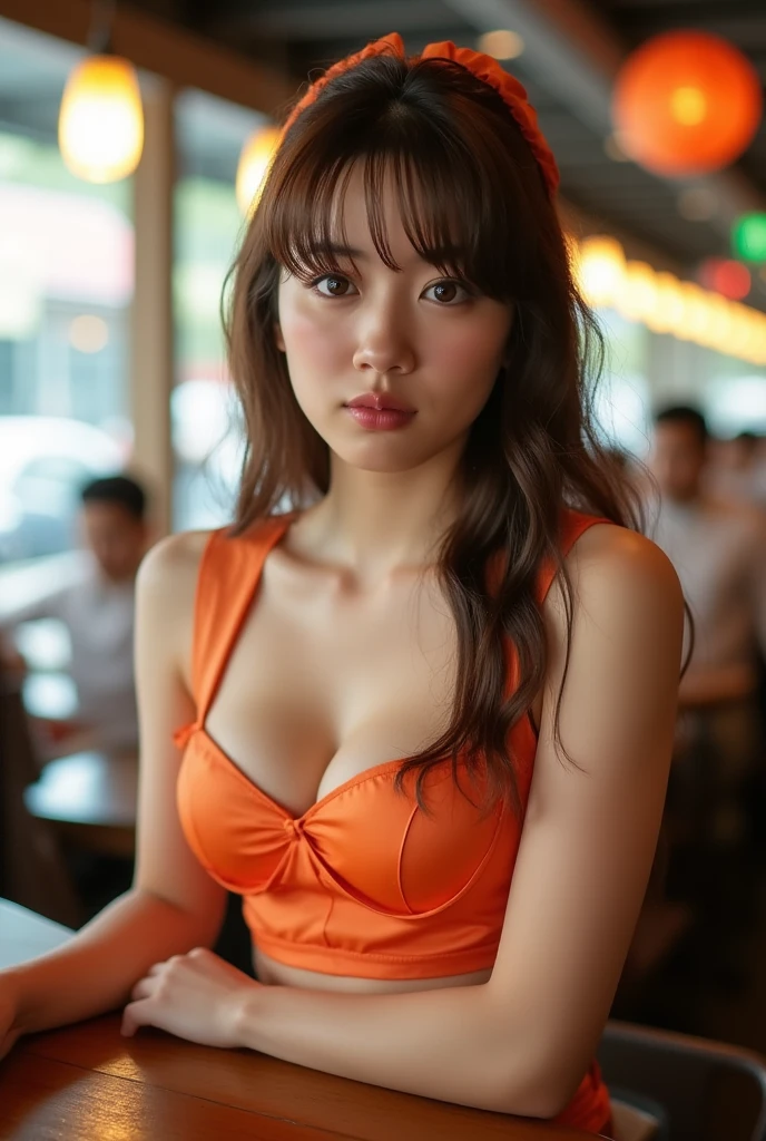 Asian woman in arafe in red top and pink skirt poses for photo, beautiful Korean women, Beautiful Asian Girl, Gorgeous young Korean woman, Beautiful young Korean woman, Korean Girl, Young Asian Girl, Asian Girl, Beautiful Asian Woman, anime thai girl, Chinese girl, Korean Woman, young cute wan asian face, a young asian woman