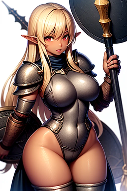 masterpiece、ultra-quality、girl with、White panty、extremely transparent skirts、Very transparent bra、Full body like、A smile、Very slender、Anime girl with blonde hair and gold armor posing naked、anime girl with a very big breast and a very big breast、Elven Girl、anime goddess、Perfect Style、The fleshy feeling of whip、Braids、a blond、Blue eyes、alluring elf princess knight、Very open chest、oppai proportions、(Exposed seductive attractive cleavage:1.3)、teats、You can almost see the areola、Wet sheer skirt、Ultra-thin skirt、Ecchi anime style、Glittering golden armor、Angel Smile、angelic golden armor、Glamorous bikini armor、Beautiful fingers、Gold hair ornament、Gold bangles、Gold ankles、Gold Long Boots、Girl in armor、Sexy body、Emphasizes cleavage