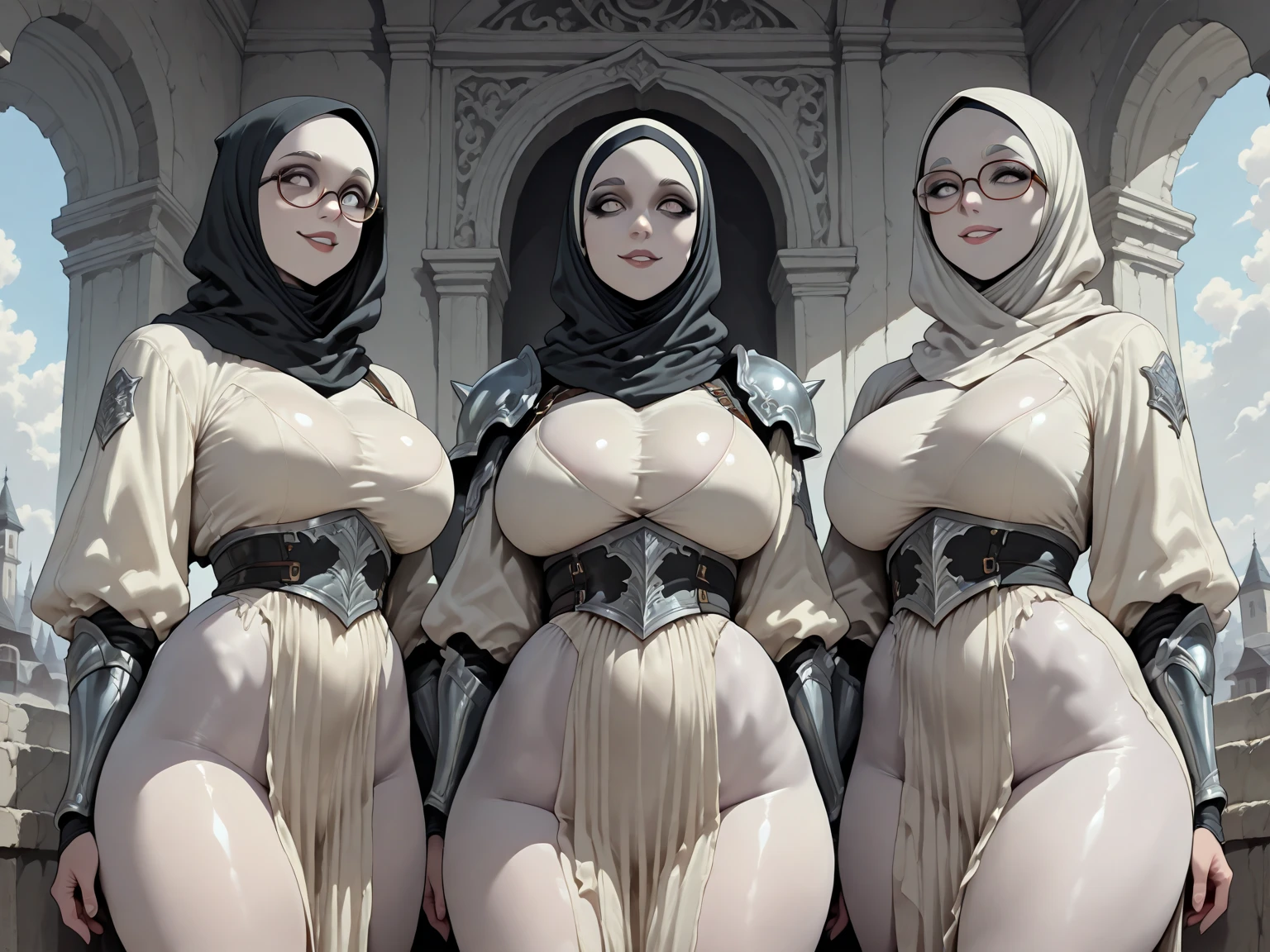 ((giganticbreasts)),pale skin,girl,clothed,dress