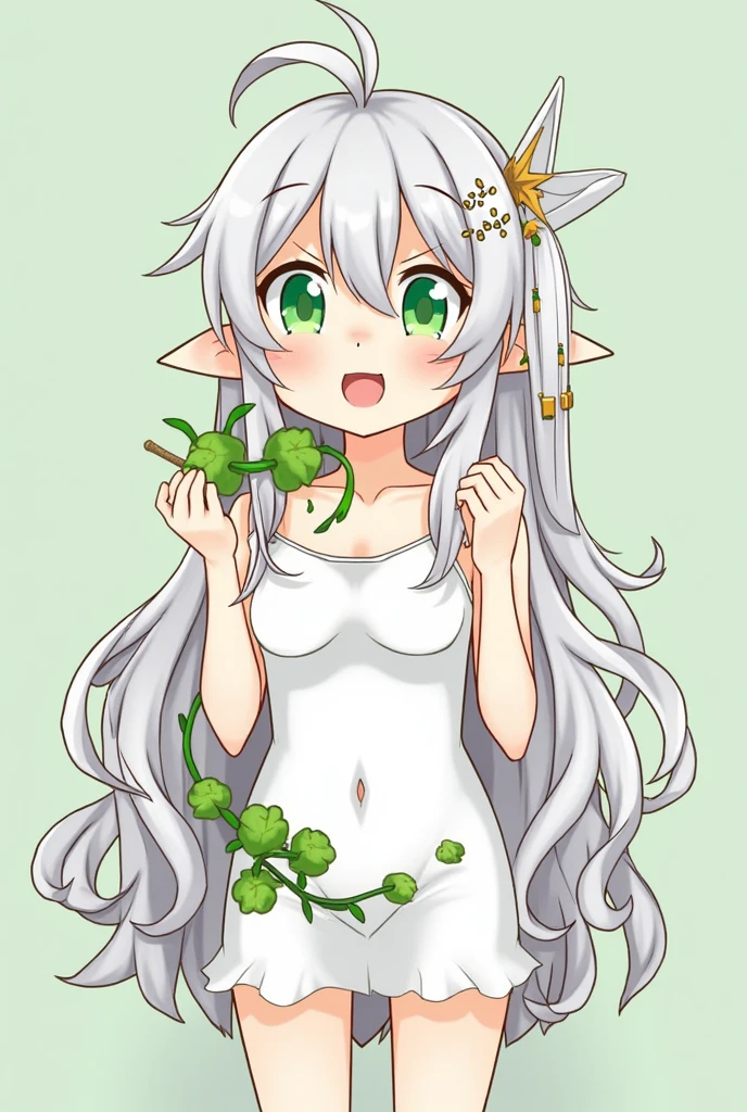 white background, masterpiece, best quality, (colorful), no background, cinematic lighting,bust shot,extremely detailed CG unity 8k wallpaper, 1female, bare, elf, , solo, standing, genshin impact, nahida, elf princess, white hair with light-green, light green eyes, In the eye there Quatrefoil flower, ((breasts out)),naked, highres, naked, best quality, 8k,extremely detailed face, perfect lighting, naked, nsfw, vaginal, (cowgirl position:1.1), breasts out, ahegao, sweat, juice, tits, white background