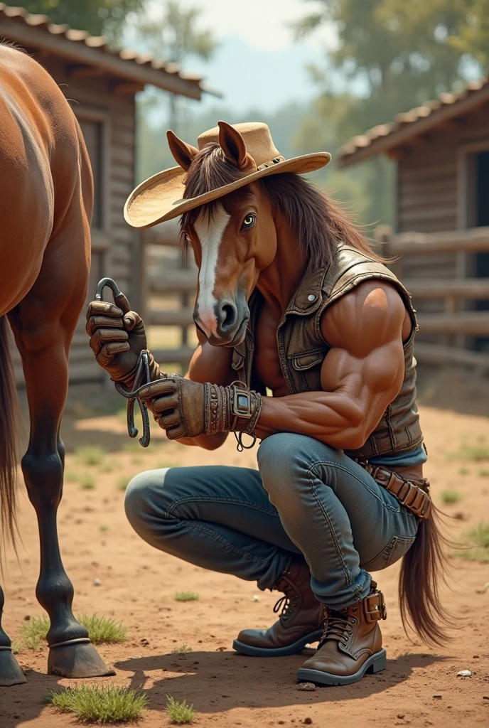 A rich donkey smokes