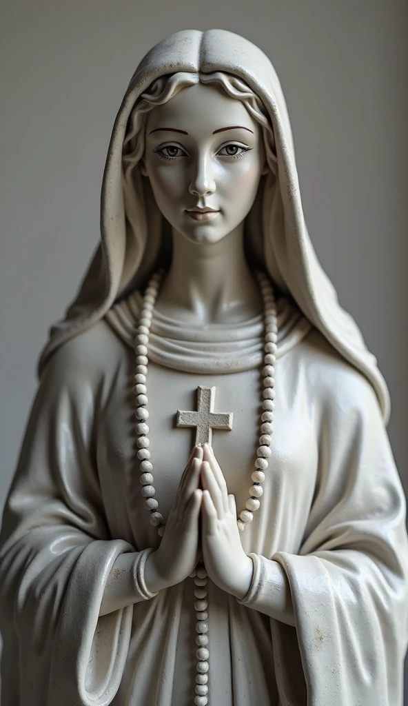 score_9,score_8_up,score_7_up,rating_questionable,1girl,<lora:stone_murals:1>,stone murals,empty eyes,smile,huge breasts,wide sleeve,blue veil,looking away,necklace,nun,