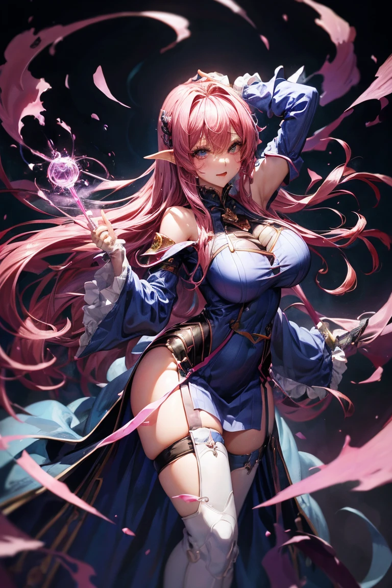 (Fractal dan Mumford:1.2) (form League of Legends Arcane), (arcane art style:1.2), epic fantasy digital art style, painted in arcane style, in Mohrbacher's art style, wizard to rise, arcane from Netflix, Archmage, (round breasts), (bubble butt), (wide hips:1.1), (slim waist:1.1), (thick thighs:1.1), (detailed face and eyes:1.2), Arcane concept art, female warrior, skin reminiscent of the moon's glow in the sea, hair like sea foam, (detailed hand and finger:1.2), (medium breasts:1.2), (busty), (deep cleavage:1.2), (labia outline:1.3), (hard teat:1.3).