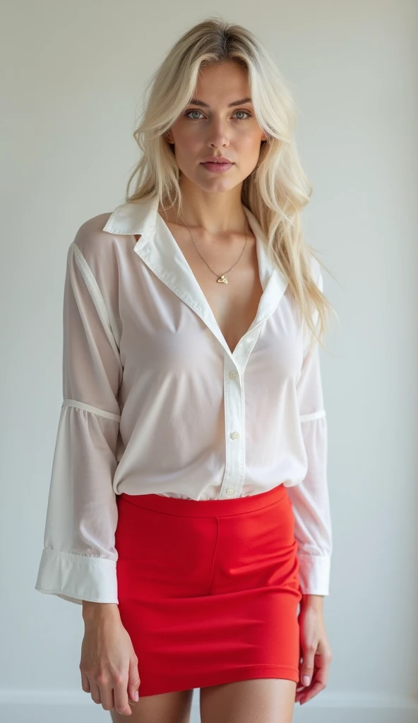 Ashley Benson wearing sexy European style clothes with lipstick and smiling