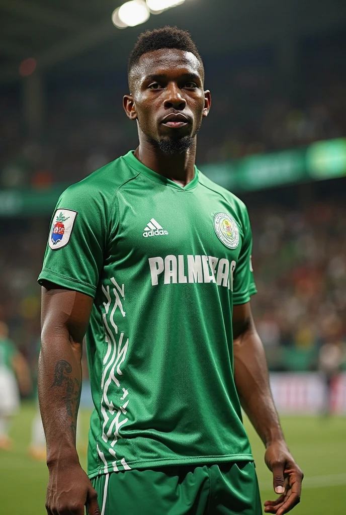 Dembele with the Palmeiras shirt