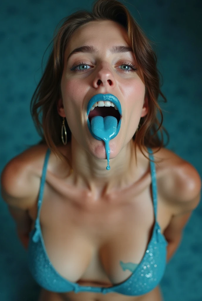 arafed woman with blue hair and green hair taking a selfie in the shower naked, full pov, ((freckled)), ((big freckles)), cute freckles, light cute freckles, RAW photo, photography, hyper photorealistic, soft natural raw light, highly detailed, best quality, deep depth of field, grain, noise, ((nose freckles)), ((hint of freckles)), (((woman with freckles))), (((hint of shoulder frecklerecklereckled armreckled chest!!!))), ((light cute freckles)), ((sparse freckles)), ((hands turn into hooves)), ((cow nose)), ((cow earoobs turn into udders)), ((cow spot patterns)), ((cow furry)), ((anthropomorphic cow)), cow's face, spotted ultra realistic, ultra realistic picture, cow, ultra realistic pictures, animal face, extremely realistic photo, hyperrealistic picture, highly realistic photo, extremely realistic face, an ultra realistic photo, ultra realistic face, full pov, ((freckled)), ((big freckles)), cute freckles, ((nose freckles)), ((hint of freckles)), ((woman with freckles)), ((shoulder frecklerecklereckled armack frecklereckled chest!!!)), ((light cute freckles)), ((sparse freckles)), a naked woman sitting on the floor in a bathroom, campy. cow costume with udders, panoramic view of girl, e - girl, metaballs, howling, photoshoped, merged machima, beautiful rendered, her head raised in rapture, milkboys, human chimera