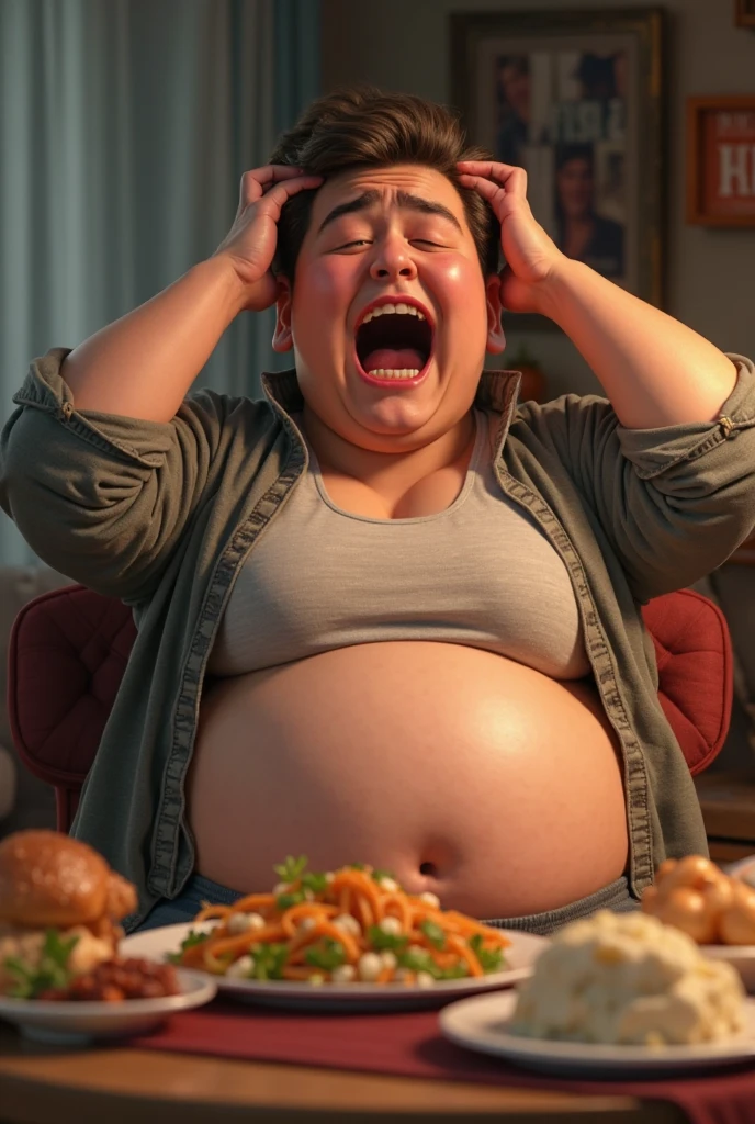 Eating too much 