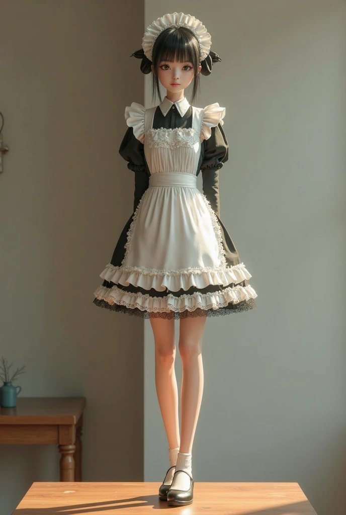 A cake with a doll