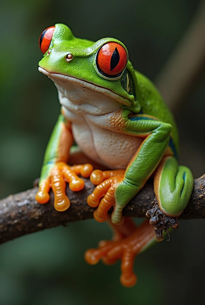Frog with titties