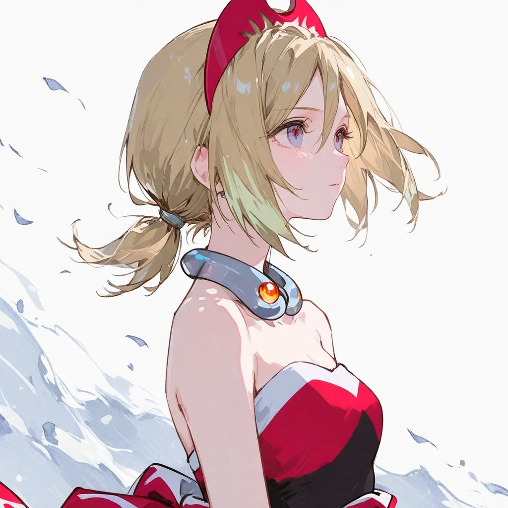silica - sword art,masterpiece、Ultra-precision、And soul、solo、Red and white outfit、silica、Absolute reference to the center、Put your arms behind your back、Observe your audience、View from the front、