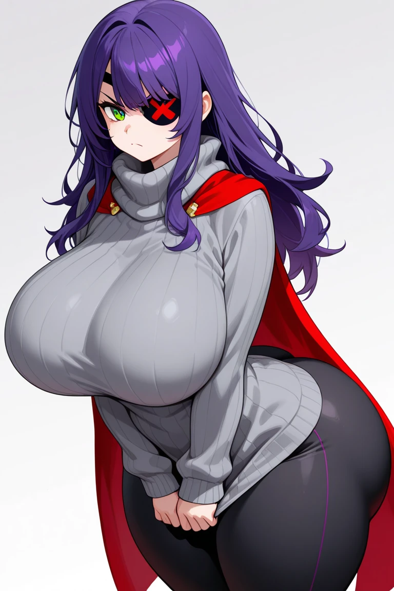 Mawshot of a woman, chubby, evil smirk, dominant stare, open mouth, tongue out