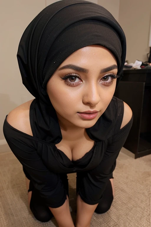 malay girl wearing hijab,, beautifull hand, perfect hand, realistic hand,, 48 Years Old beautiful woman. ((lace bra and panties)),(bigger boobs),((look front at the camera))., Emphasize ass, biggerchest, big Nipple, de pele branca, bigger breasts thin waist, mexico-style street, Hyper-Realism, Cinematic lighting, depth of fields, From below, vanishing point, F/2.8, Anatomically correct, Textured skin, Super Detail, awardwinning, Best Quality, hight resolution, wearing pastel blue underwear, bra and panties only, hospital ward background, spread leg open, RAW photo, best quality, masterpiece, high detail RAW color photo, malay girl, professional photograph, (realistic, photorealistic:1.37), (high detailed skin:1.2), high resolution, beautiful detailed eyes, dramatic lighting, cinematic lighting, back light, professional lighting, detailed skin texture, insane details, intricate details, accent lighting, soft volumetric light, bokeh, (dramatic light:1.2), (neutral colors:1.3), cross process,
