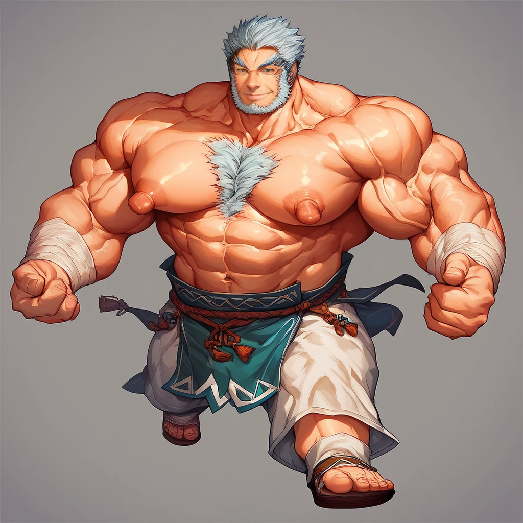 more definition, 8k, extended arm, muscular.