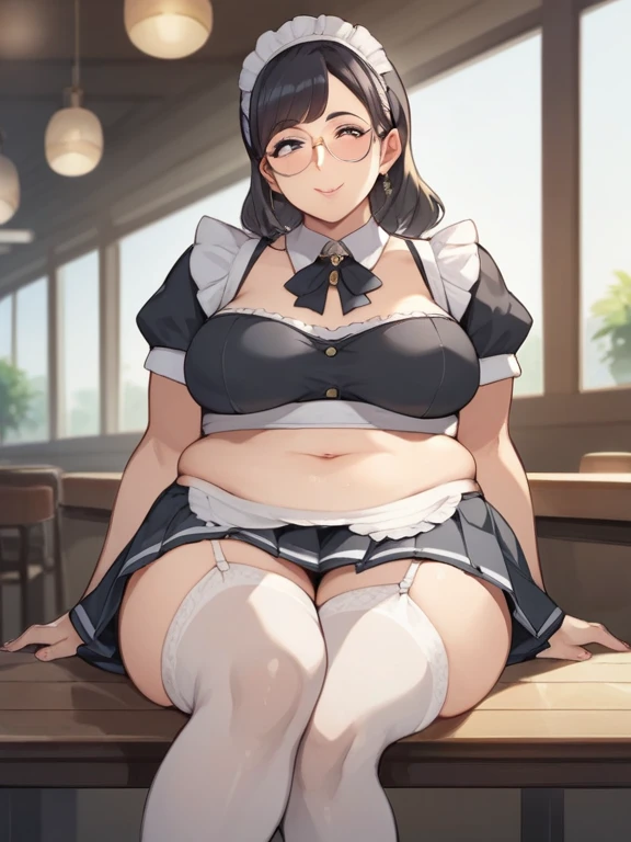 ((masterpiece)),((best quality)),ultra-detailed,illustratio,Grayfia Lucifuge,1girl, solo, red lips, lipstick, torn clothes, maid headdress, braid, twin braids, makeup, grey eyes, grey hair, thighhighs, large breasts, breasts, covered nipples, swimsuit, torn thighhighs, long hair, garter straps, bikini, wrist cuffs,wallpaper,ultra highres,4K,(Beautiful, large breasts:1.2),(beautiful face:1.2),(narrow waist),shiny skin,official style,anime screencap,(full body:1.2),anime coloring,mature female,