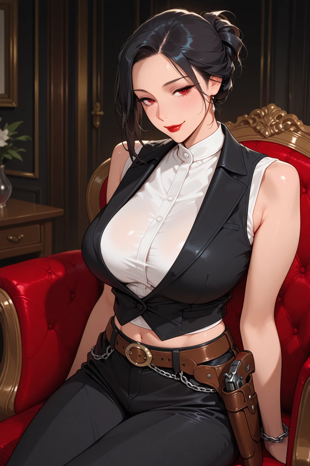 (1 person:1.9), human body shisuit, Hollow and shriveled, beautiful youth teen boy, undercut hair style, (Turn your head and look), (Look at the camera), (Head up), (high quality 16K anime), (tall body), Sweaty and sweaty, Powder blue vapor, Delicate skin, hermaphrodite, twink male body, (((Quiet smiled))), (Photorealism), masterpiece, best quality, portrait, Decent shirt, (Taiwanese super male
emo idol:1.5), (realistic beautiful Asian), close up and soft up to everything, (nice male body shape:1.1), spot light, (super pale skin:1.4), golden make up, sharp focus, detailed anatomy, ultra-wonderful face detail, (((((19 years old))))), Women's Western clothing, Hold a brush, with a ultra-cute face of a Japanese-Korean-Taiwanese young idol, (ultra-detailed eyes), (ultra-detailed skin), (super manly hair style), super wet juicy sexy soft lips, soft light, perfect yaoi face, photorealistic, (correct fingers), the light is very bright, hypermaximalist style: realistic, photorealism, photography, (A black cyber collar that tightens the neck:1.9), (Super strong male arms:1.9), (Extremely stout physique:1.9), (A strong male body is merging with him:1.9), ((((((ultra huge breasts)))))), single ponytail, (Beautiful face:1.9), (((wearing a wet white and yellow shirt))), (extremely detailed face:1.9), Placed in the center of the temple), Traceless, Perspectiveal, Sparkle, (30% male head, 70% female head), (fusioned with a plump erotic body), the light is very bright, perfect hands, fox spirit in the body, fox mind controls this body, fox soul in this body, A seductive smile, Slender eyebrows, huge arms,Fusion with Kitagawa Keiko,((Hazy)),(Men pretend to be women), ulzzang hair style, Feminine heavy makeup