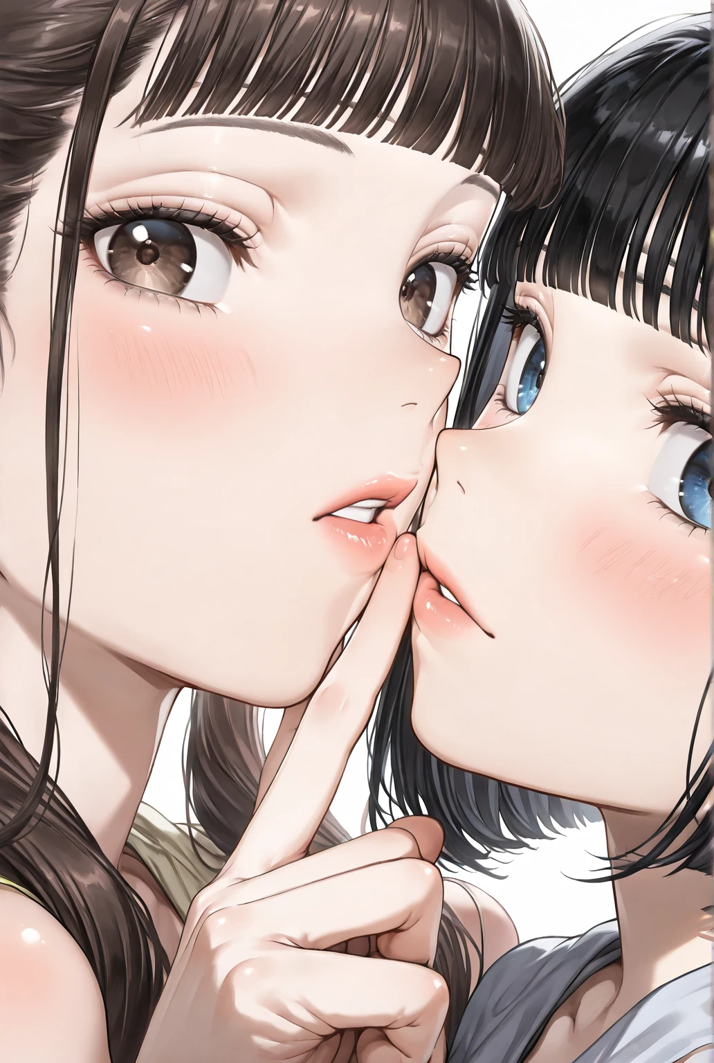masterpiece, Highest quality, Highest quality, Anatomically correct, (Close up on face:1.3), (Sticking out a long tongue, Ahegao, Drooling:1.5), Yui Aragaki, Worried brow, Dark Eyes, Extra eyelashes, Cleavage, (Brown Hair, Long hair with gentle curls, asymmetry, Forehead:1.3), (simple loungewear:1.3), (living room:1.3)