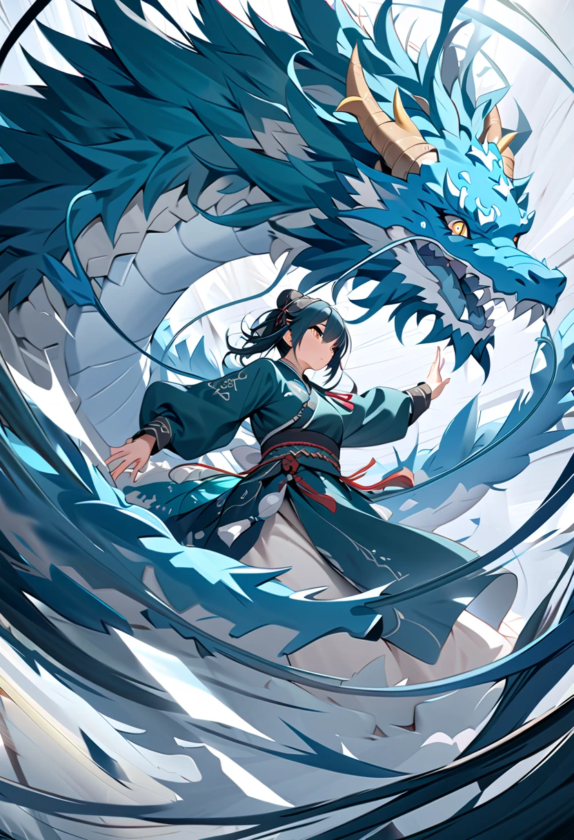 Amaru is typically represented as a giant serpent with dragon characteristics. It can have the head of a condor or a puma, and sometimes it is depicted with wings. This combination of animal traits symbolizes its connection with the sky, the earth, and the underworld.
