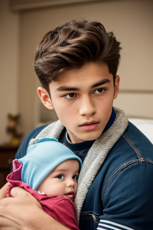 Newborn babies boys that looks like thimothée chalamet 