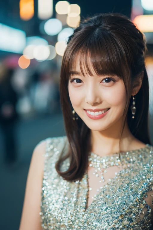 (10、RAW Photos、Highest quality、masterpiece:1.2)、(reality、Real Light:1.37)、Super detailed、超high resolution、1 girl、Observe the audience、Beautifully detailed face、smile、narrow、Comfortable clothing、big , Beautifully detailed skin、Skin Texture、Floating Hair、Professional Lighting、Clear Flow、Black-rimmed square glasses、The whole human body、Brunette Hair