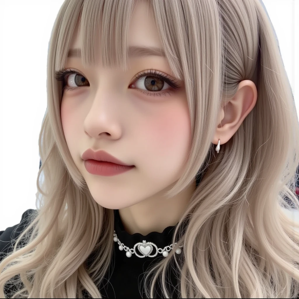 masterpiece, Highest quality, (alone focus), (Perfect Face:1.1), (High detail:1.1),dramatic, 1 person, (Pale skin), Long white hair, White eyes, [Thin eyebrows], alone, Venetian Mask, White luxury suit, Covered navel, Pouting, Covered, Ballroom, Detailed Background, art：artgerm と greg rutkowski,  Cinema Lighting, rose