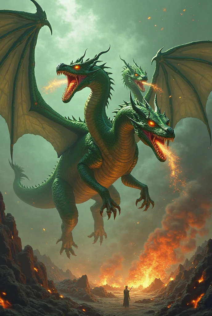 (best quality,4k,8k,highres,masterpiece:1.2),ultra-detailed,(realistic,photorealistic,photo-realistic:1.37),detailed dragon in a dungeon,medieval fantasy,torch-lit underground cavern,ancient stone walls,smoky atmosphere,gleaming treasure,adventurous heroes,battle-ready knight,ominous red eyes,dark and mysterious,dragon's scales and wings,gold coins and jewels,thick chains and rusty shackles,misty breath and fiery flames,dramatic lighting,lush green moss and lichen-covered floor,mythical creatures lurking in the shadows,ancient runes and inscriptions,epic quest for glory and treasure