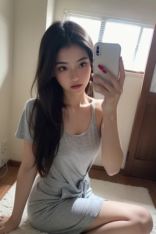(masterpiece, high quality, best quality:1.3),
woman, lyingpose, cellphone pose, lying, holding cellphone, feet up, lyingpose, cellphone pose
extremely detailed, extremely intricate, fine texture, Extremely high-resolution details, detailed hair, sharp focus, <lora:Zerk_Lying_Pose:0.4> <lora:Zerk_Cellphone_Pose:0.5>