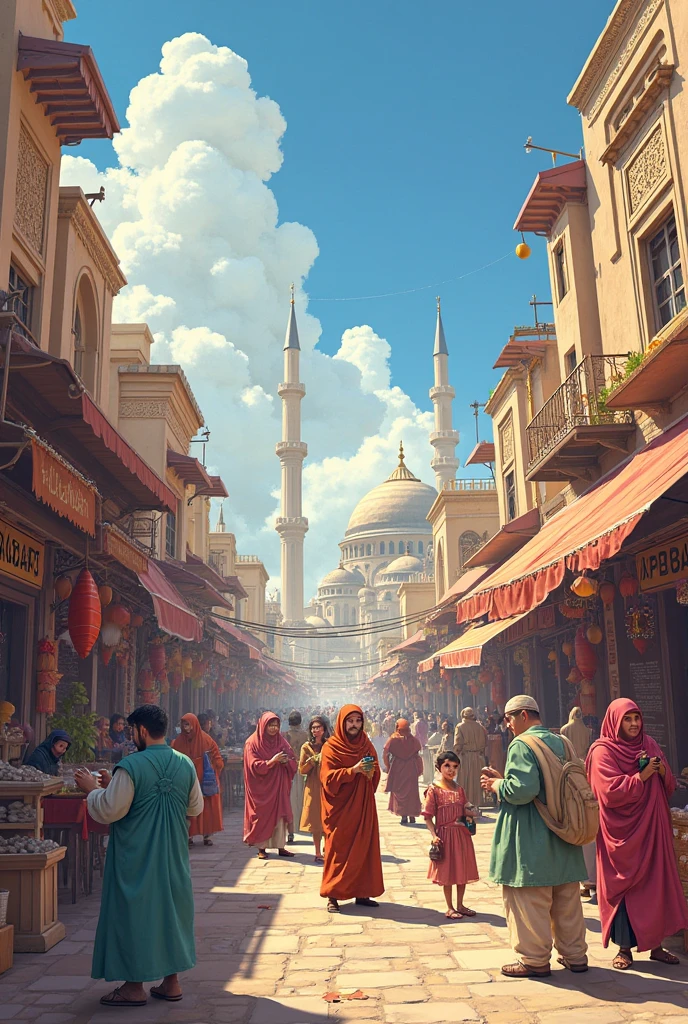  Scenes of Social Peace (past to present) to muslim