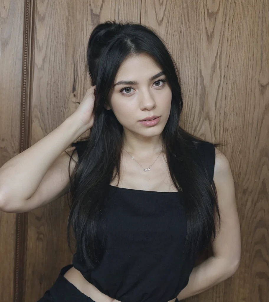 8K, Foto CRU, Fujifilm, foto de estilo de uma bela jovem de 30 anos (pele altamente detalhada: 1.2) Estilo-Petal BREAK cabelo curto, cabelo preto curto nas laterais, vestindo um vestido verde, segurando um celular, pele morena, cabelo lo curto with bangs
