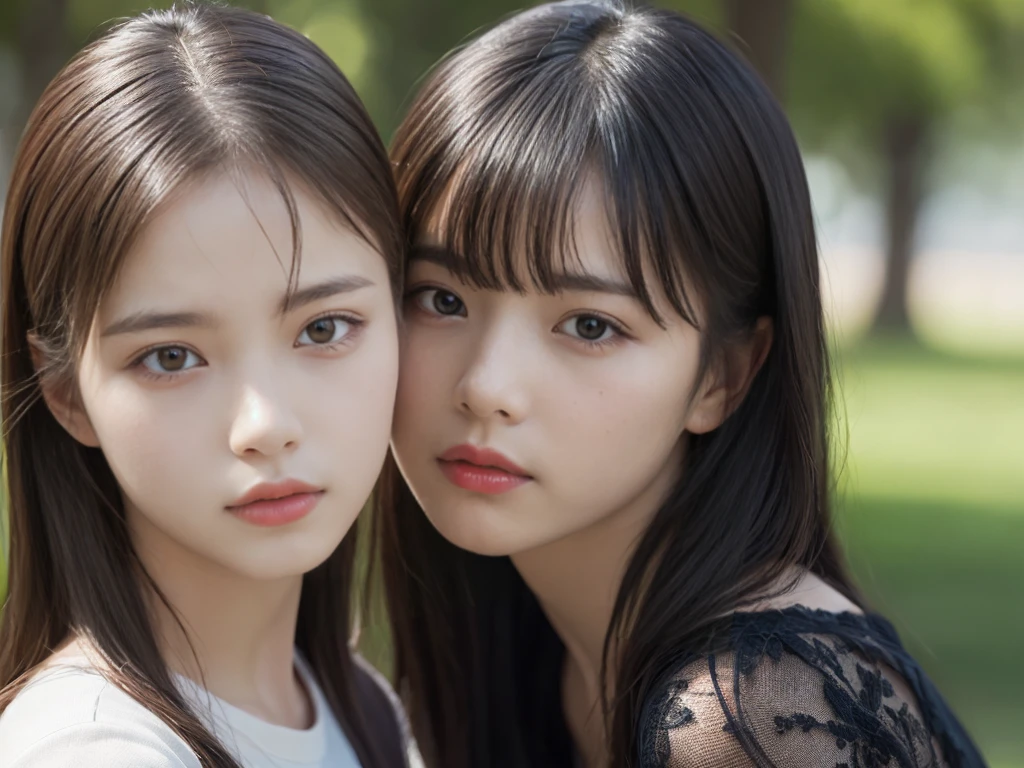 ((highest quality、8k、masterpiece:1.3)),((((upper body shot)))),Ultra-high resolution,big eyes,Japanese,forehead,bangs,(a girl),(1 girl),((16 years old)),((cute)),pretty,((facing at viewer)),(long hair)