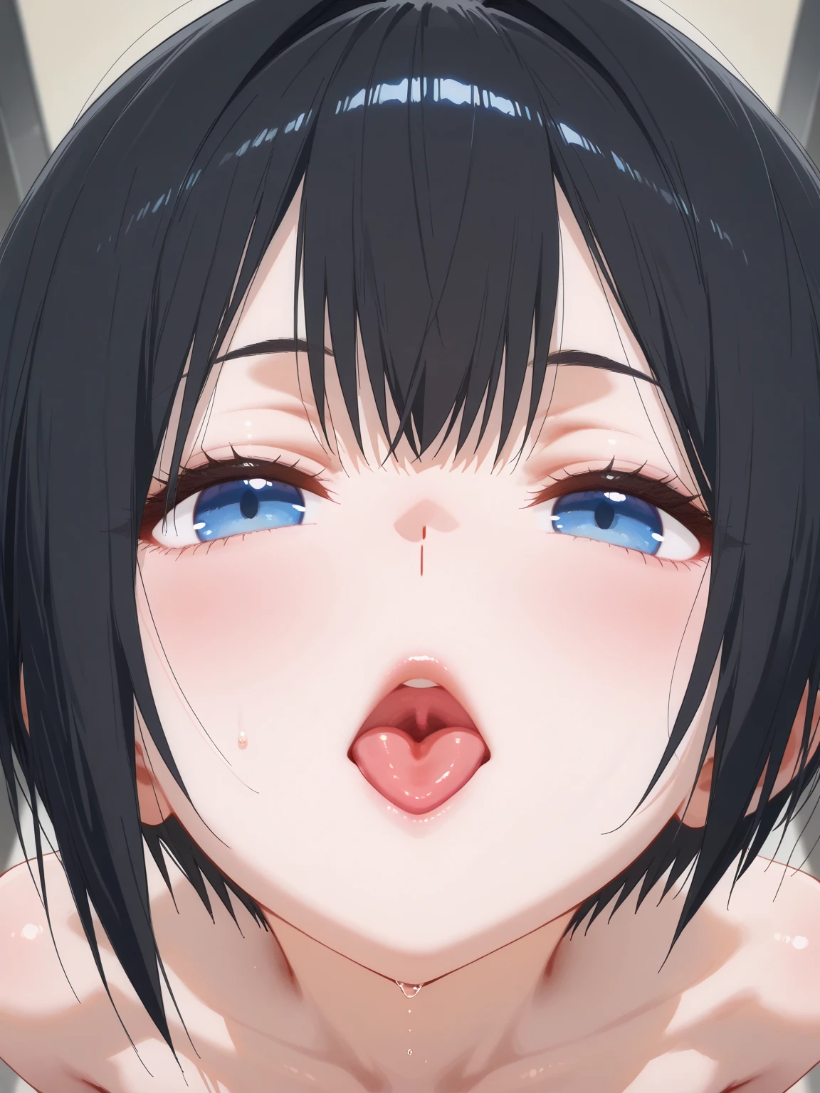 cute, hot, sexy, make out, expressive face, expressive eyes, sex, SEXX, penetration, blushing, lewd, sucking, saliva, full lips, big , full cheeks, white ooze