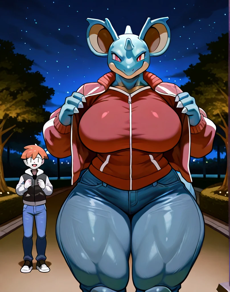 Blaze the Cat, Wide hips, large breast