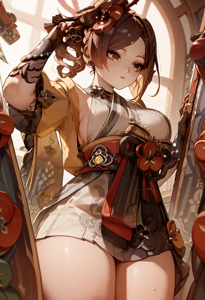 (((highly detailed, extremely detailed CG unity 8k wallpaper, illustration, highres, absurdres, beautiful detailed eyes, finely detailed breasts, highly detail hair)), ((masterpiece)),
