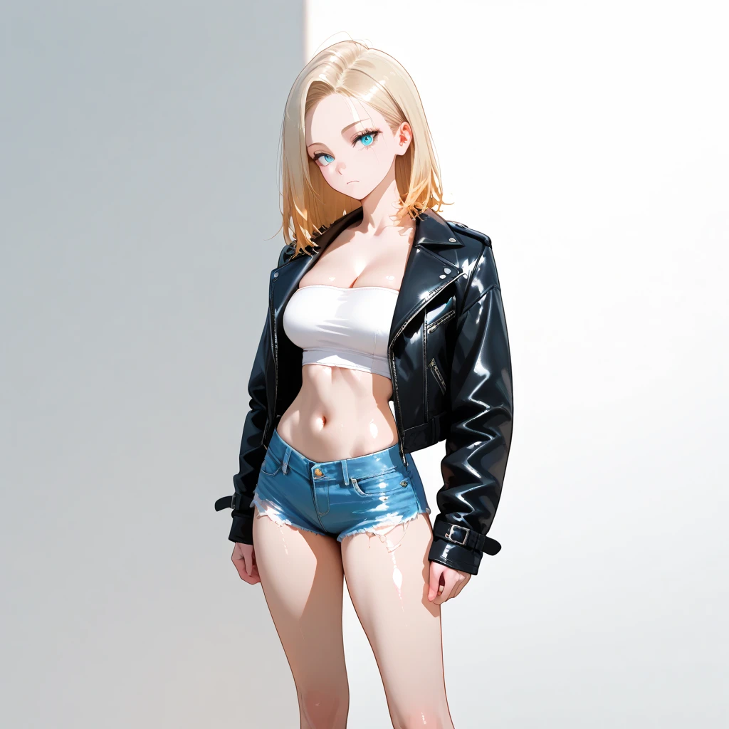 white hair, short cut,1girl,short pants, sneakers, beautiful eye, full body, dancing, looking away, black suit,[realistic], [3d], smile, closed mouth,(8k, RAW photo, best quality, masterpiece:1.2), ultra high res, photo realistic, professional lighting, detailed lighting, professional photography, high quality, high res, extremely detailed, bloom, depth of field, sketch, sharp focus, soft lighting, detailed, detailed skin, to8contrast style