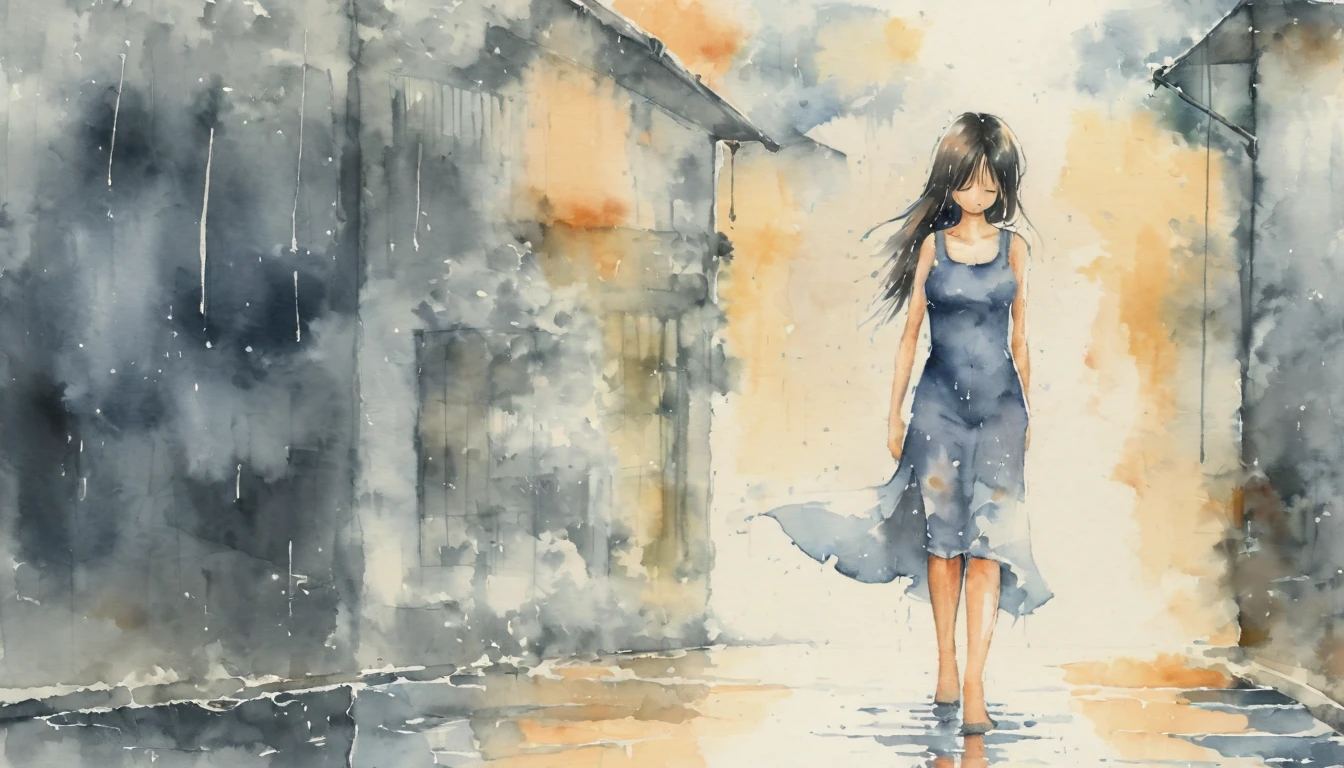 obra-prima, melhor qualidade, absurdos, 插圖, aquarela, 1menina, jovem, On the water, solo, cabelo longo, vestido, saia, segurar, sem mangas, bare-legged, ombros nus, standingn, abstrato escuro fluido arte, (Gold and marble: 0,6), (splash: 1,2), redemoinhos, fluxo, dynamic, expressivo, intrincado, cores suaves, (contraste: 1,2), ao ar livre, nuvem, heaven, water, splashed water, rainbowart, (vestido apertado: 0,5), (azul, vermelho, rosa, conjuntos de flores) ((Holographic iridescence Clothing: 1,3)