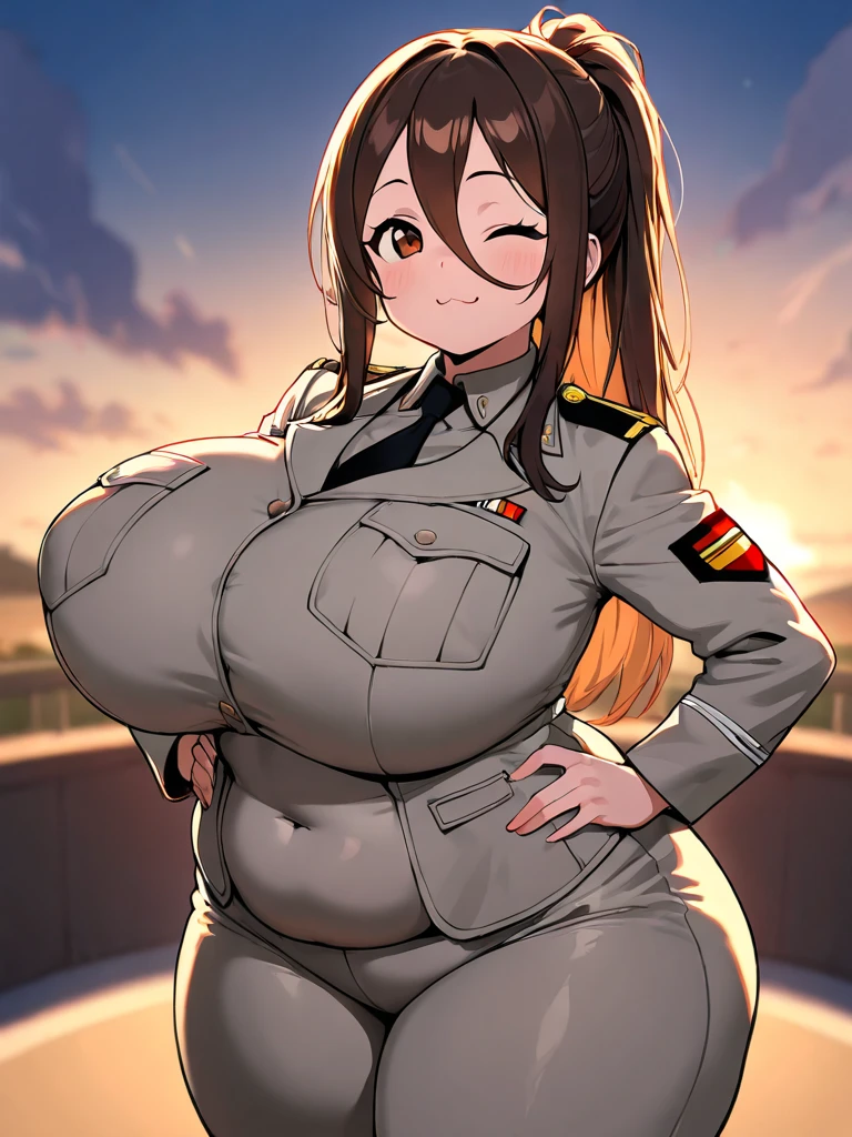 mother becomes inflatable at the request of the son and the son asks the mother if she can get big