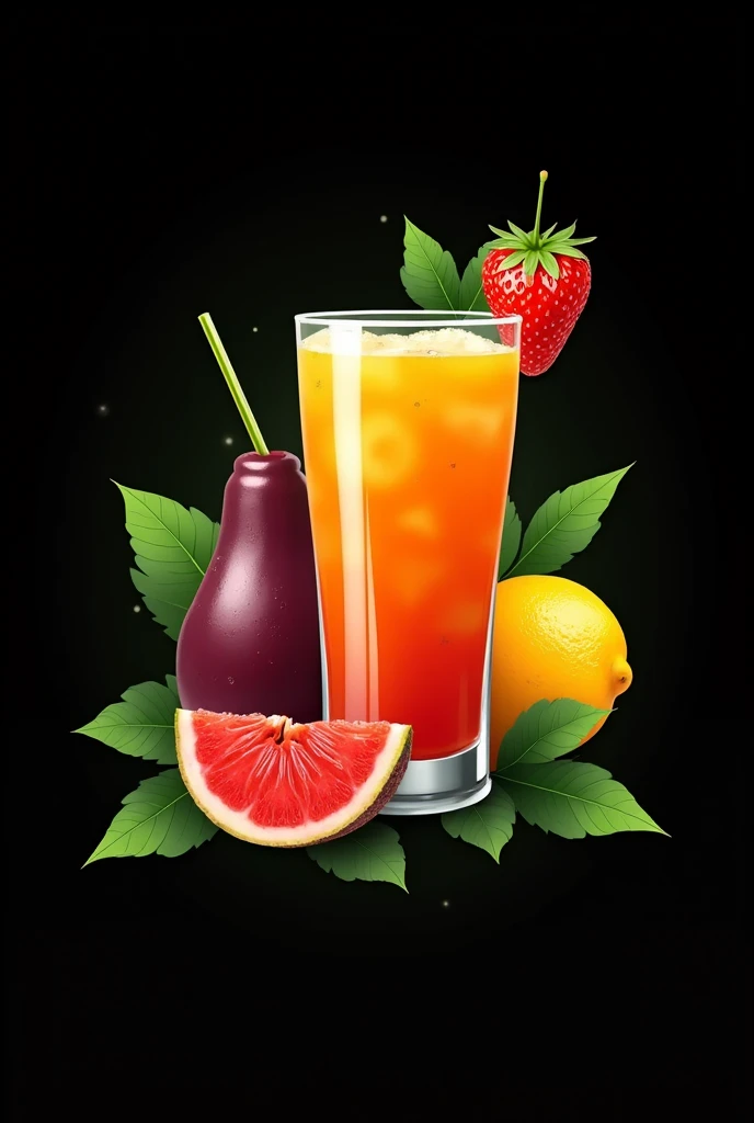 Natural Juice and Smoothie Company Logo