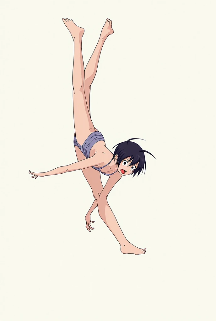 Running naked in the street,high qulity,High- sharpness