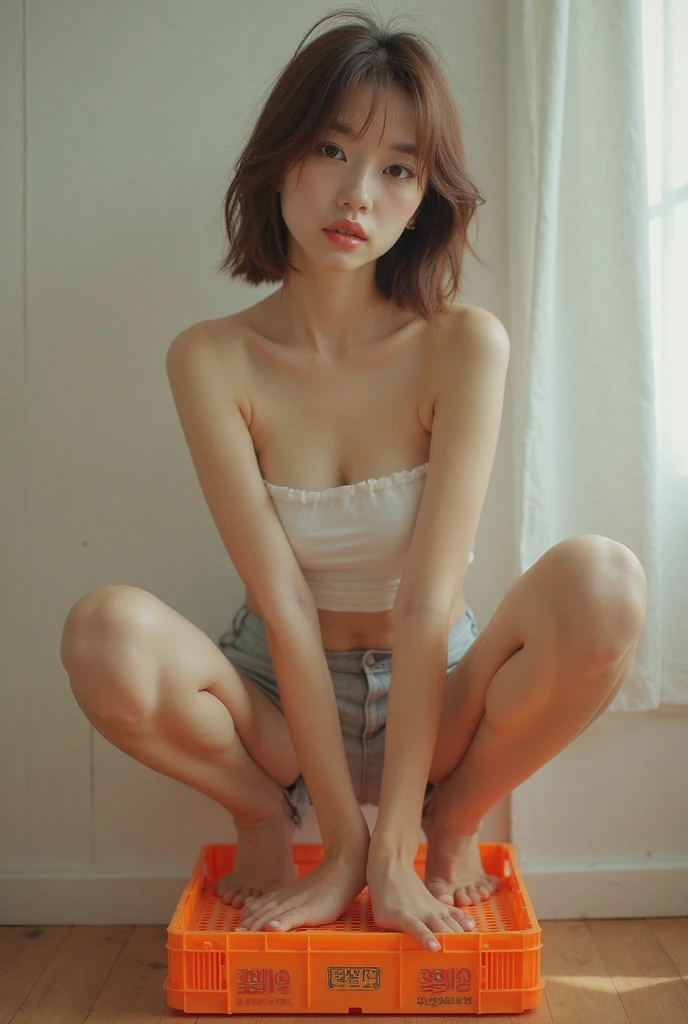 realistic photo, Japanese Girls, bare, Lie on the bed, spread your legs., Detailed face and body, natural light, high resolution, photorealistic, (best quality,8ก,height,Masterpiece:1.2),Very detailed,(realistic,photorealistic,photo-realistic:1.37),realistic skin texture,Detailed eyes and lips,Beautifully detailed face,Long eyelashes,Smooth skin,natural shape, (Full body shot), ((sexy micro bikini set)), ((sexy micro bikini set)), (Looking at Viewer:1.3) opened breast, Beautiful hands, perfect body, Big, beautiful breasts, Beautiful butt, medium breasts, backtrack, (Back shot), ass forcus, Before the eyebrows,(Tight Dress), NSFW.