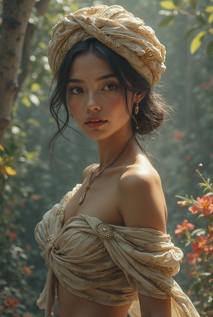 ((Best Quality, 8K, Masterpiece: 1.3)), Pretty, young woman, smooth skin