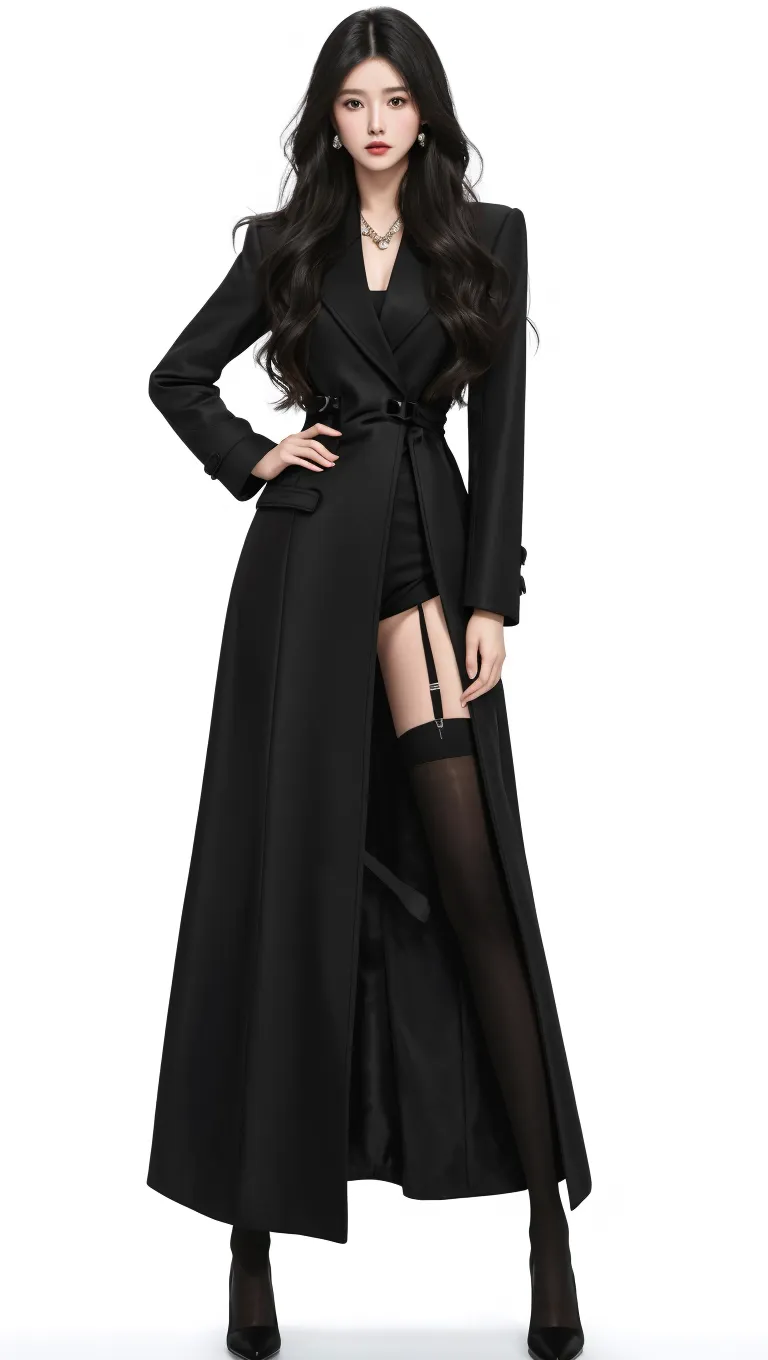 big breast, business bikini suit, cleavage stacked neckline, transparent, silk sheer, lace, miniskirt, jacket, feminine pose