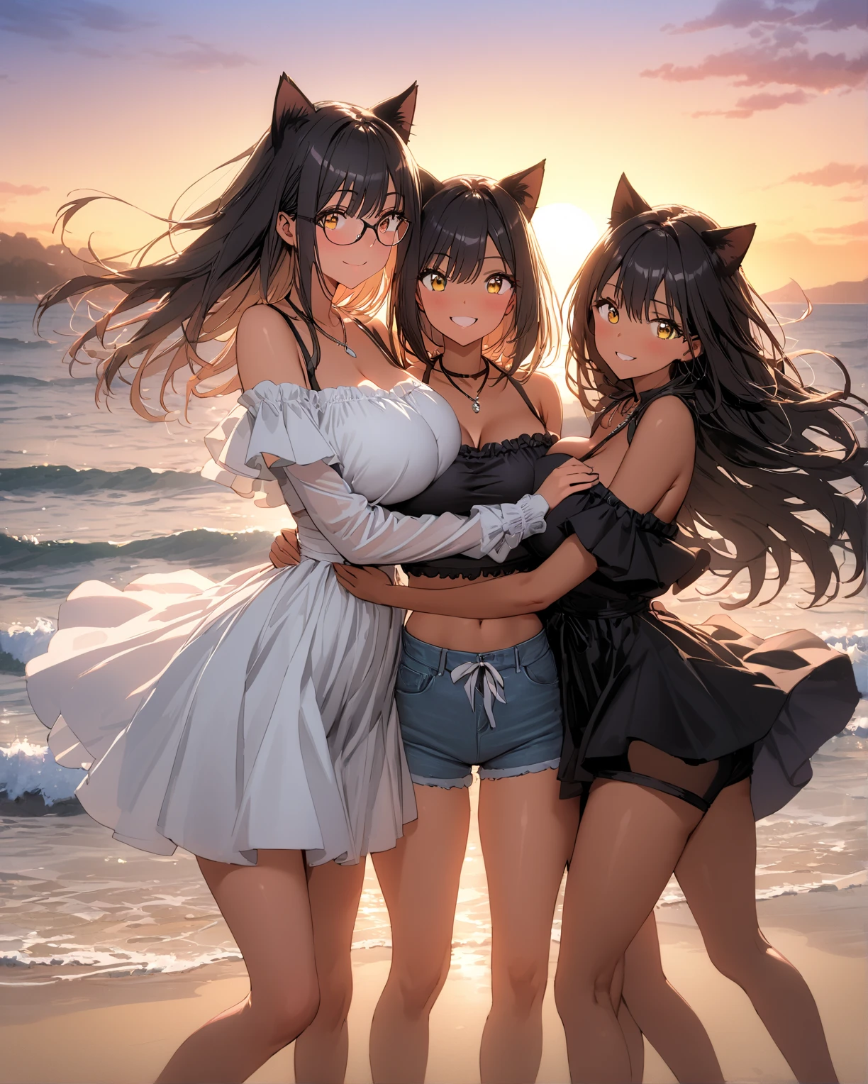 ,Best quality, 4k, masterpiece, side view, brunette hair, beach, HUGELY HUGEST HUGE tits EVER, oily body, beautiful, anime, sexy, hot, blue eyes, super close up view, {{{tits size: 100 set: true}}}, bigger tits than normal, small nipples, {{{nipples size: 1 set: true}}}, smaller nipples than normal, SUPER MEGA HUGE TITS, open legs, drinking cocktail, happy, naked, skinny body, beach hat, HUGELY HUGEST ass EVER, smiling, wet body, wet, sex, porn, tongue out, tongue, tongue sticking out, legs, open, legs open, open legs, moaning, blushing, blush, hard, heat, moan, black thighs, sexy, {{{best quality}}}, {{{masterpiece}}}, {{{ultra high quality}}}, perfect, exact, {{{huge tits}}}, {{{huge ass}}}, blonde hair, darker skin, dark skin, cum, cum on face, cum on body, cum on legs, cum on vagina, cum on ass, cow string, cow string, cow bra, cow, {{{cow}}}, happy, cumming, white sticky cum, {{{cum}}}, A LOT of cum, {{{a lot of cum}}}, stocking, anime, hot anime babe, babe, hentai, vagina, blackwhite bodysuit, night time, tired, tits cumming, tits cum, fucking, fuck, fuckity, sex, hard sex, porn, 4k, hard porn, brown hair, cow bra, cow string, sexy, hot, babe, cow underwear, cow string underwear, cow bra, no hair on vagina, shaved vagina, black white bikini, black white string, black white bra, string, bra, black white thighs, thighs, cow tail, open mouth, cum in mouth, naked, looking at you, close, cow ears, cow tail, black sleeves, white sleeves, {{{see through sleeves}}}, see through sleeves, wet, oily body, {{{wet, oily body}}}, black white collar, cow bell, bell, huge tits, string, bra, cow merch, 2women, 2 women, 2women, latina, darker skin, darkskin, darkerskin, whiteskin, latinaskin, hugetits, hugebutt, hugebreasts, hugeass, 2woman, 2women, together, small bra, smallbra, 2woman, 2women, together, woman, women, hugetits, hugeass, hugebreasts, hugebutt, huge tits, huge ass, huge breasts, huge butt, cumeverywhere, cum everywhere, naked, beach, beachnaked, small bra, adult