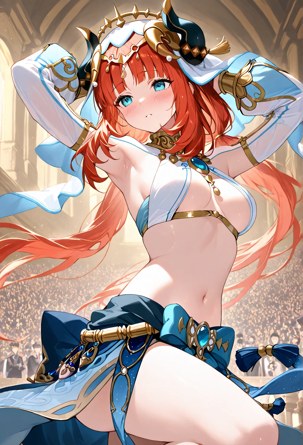 Mechanical loli white panties white stockings